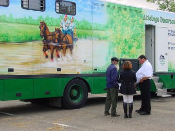 Aprs le concours Bernard Pouvreau et Jean Quemener